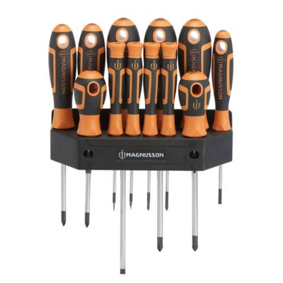 Tournevis standard Magnusson - 12 pièces