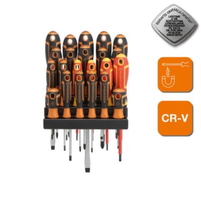 Tournevis standard Magnusson - 22 pièces