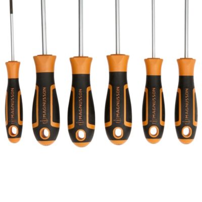 Tournevis standard Magnusson - 6 pièces
