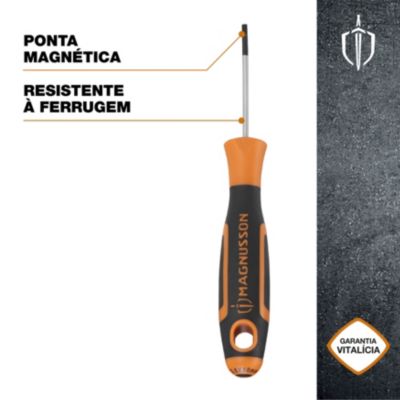 Tournevis tête plate 2,5 mm Magnusson bout magnétique lame longueur 50 mm