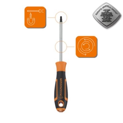 Tournevis tête Torx T20 Magnusson bout magnétique lame longueur 100 mm