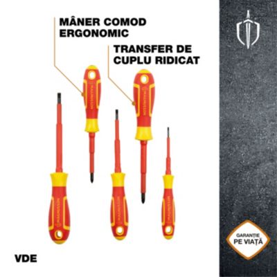 Tournevis VDE Magnusson lot de 5 pièces