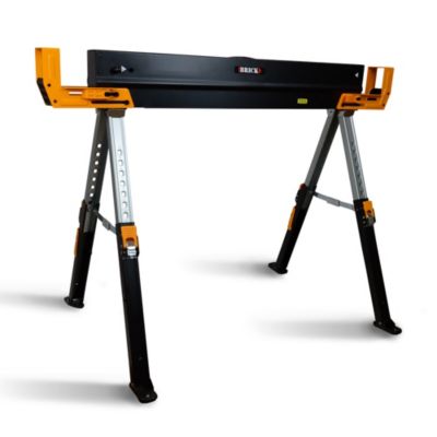 Tréteau d atelier métallique pliable et téléscopique - Charge max 590kg