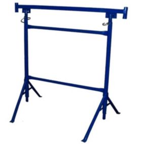 Tréteau de maçon diam 42 mm de 1.05 à 1.85 m peint pieds fixes