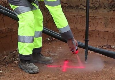 Traceur de chantier Fluo TP 500ml orange - SOPPEC - 141516O