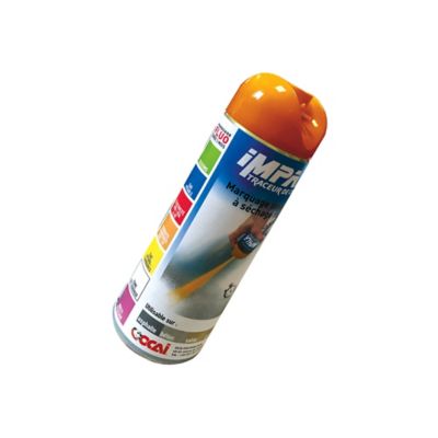 Traceur de chantier Ocai orange forte luminescente