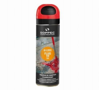Traceur de chantier PROMARKER 500 ml - SOPPEC - Rouge - 141513O