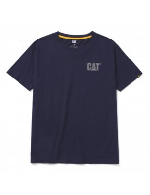 TRADEMARK TEE SHIRT ECLISPE CHAROCAL CATERPILLAR TAILLE S