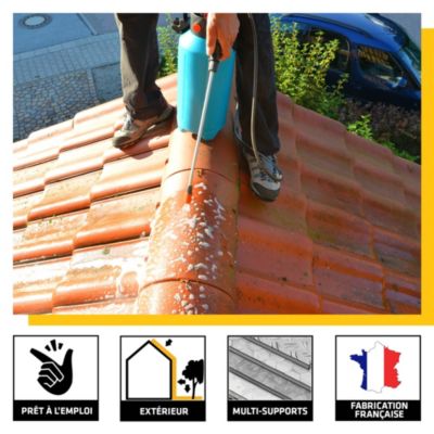 Traitement algicide et fongicide anti-traces vertes Sika Sikastop Vert 20 L