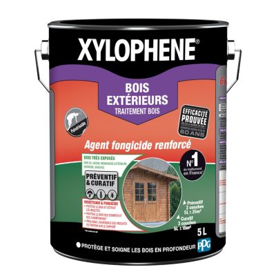 SoluGuard Traitement Bois Fongicide Insecticide 5L Anti Xylophage et