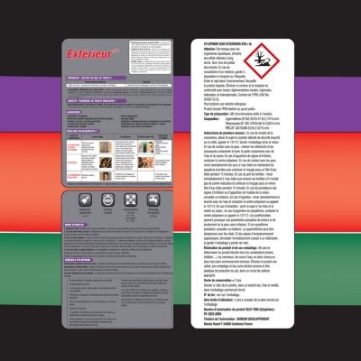 Traitement bois extérieur insecticide, fongicide anti termites et xylophages Xylophène Evo+ 5 L + 20% gratuit