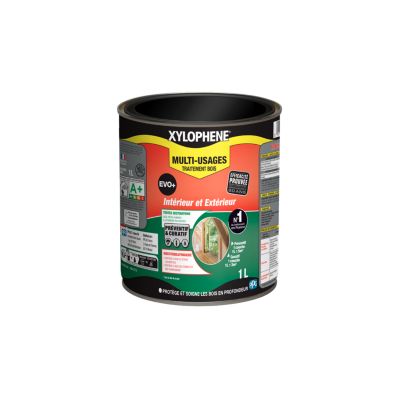 Traitement bois insecticide, fongicide anti termites et xylophages Xylophène Evo+ 1 L