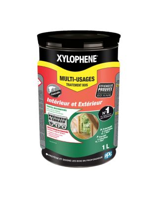 Traitement bois multi-usages intérieur et extérieur Xylophène 1L