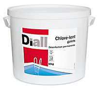 Traitement chlore-lent galets 10kg Diall