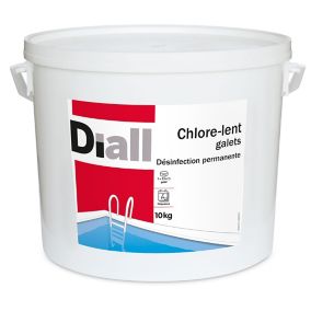 Traitement chlore-lent galets 10kg Diall