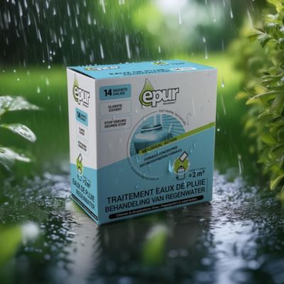 Traitement des eaux de pluie citernes & récupérateurs d'eau Epur 14 sachets