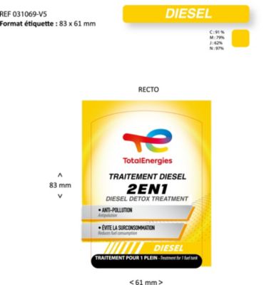 Traitement diesel 2 en 1 Total Energies 250 ml