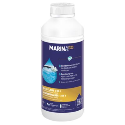 Traitement eau claire 3 en 1 pour spa Marina 1L