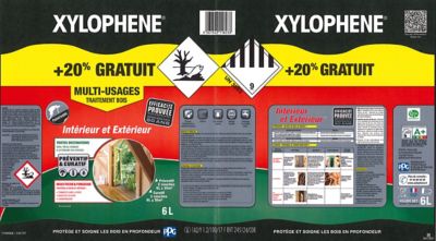 Traitement du bois multiusage xylophene 20 ans, 5 l XYLOPHENE Pas Cher 