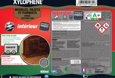 Traitement meuble et objets anciens Xylophène 400 mL (aérosol)