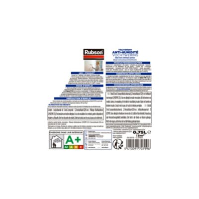 Traitement Murs Humides Rubson incolore bidon 0,75L