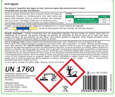 Traitement piscine Anti-algues Diall 5L