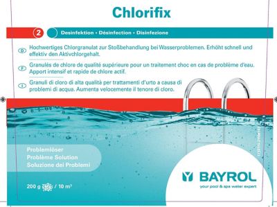Traitement pour piscine Chlorifix 5kg Bayrol