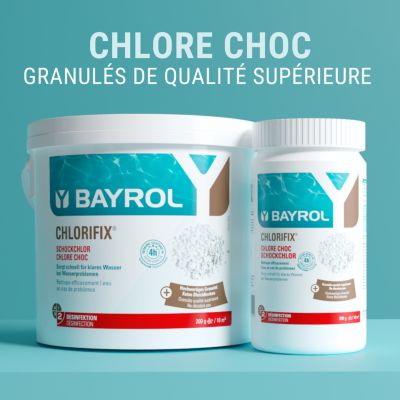 Traitement pour piscine Chlorifix 5kg Bayrol