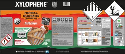 Traitement Poutres & Charpentes Xylophène 20 L