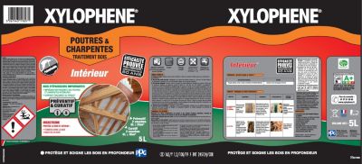 Traitement Poutres & Charpentes Xylophène 5L
