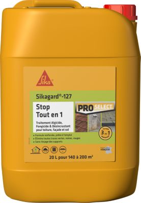 Pack Traitement et Protection SIKA - Sikagard-127 Stop 20L