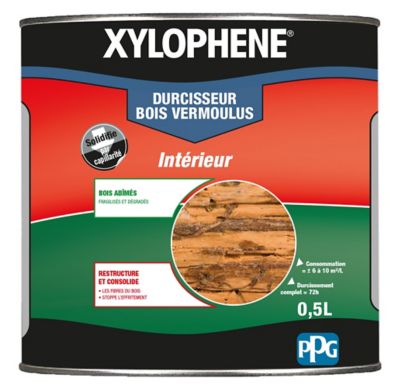 Traitement spécial bois vermoulus Xylophène 500 mL | Castorama