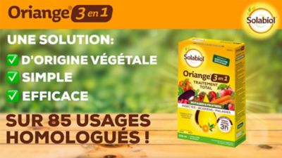 Traitement Total Oriange 3 en 1 potager Solabiol 100ml