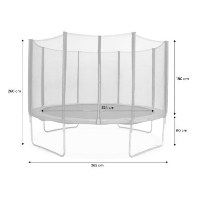 Kit De Fixation Trampoline - Universel, 6 / 8 Pièces, Sangles | Jump 4 Fun