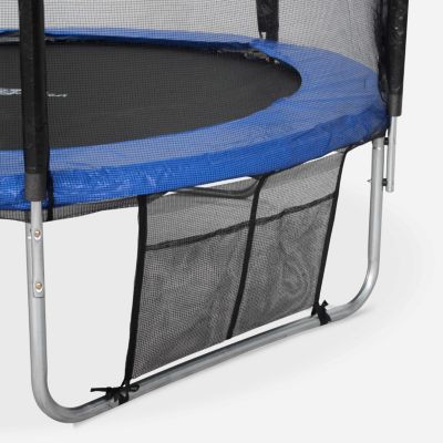 Trampoline 460cm avec filet de protection. échelle. bâche. filet pour ...