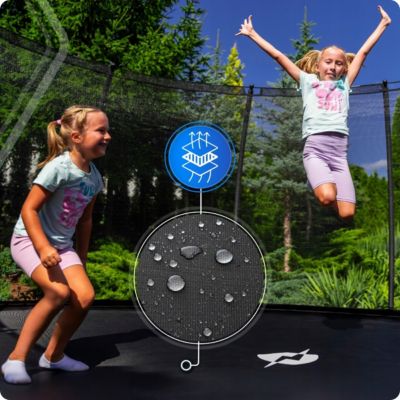Trampoline De Jardin Avec Filet De Sécurité – Certifié TÜV GS, 150 Kg, Résistant UV Et Imperméable