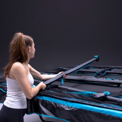 Trampoline rectangulaire MOOKIE 305 x 425 cm