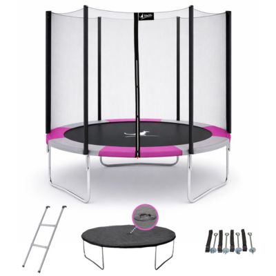 Trampoline rond  300cm avec filet, échelle, bâche et kit ancrage  RALLI 300