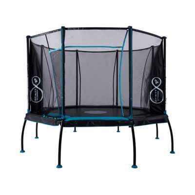 Trampoline TP Toys Infinity noir et bleu ø3,05 m