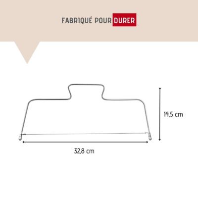 Trancheur à gâteau avec deux fils de rechange FM Professional Pâtisserie