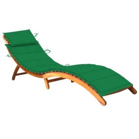 Transat chaise longue bain de soleil bois Helloshop26