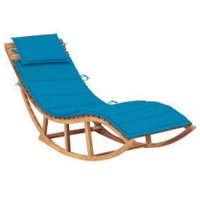 Transat chaise longue bain de soleil bois Helloshop26