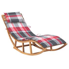 Transat chaise longue bain de soleil bois Helloshop26