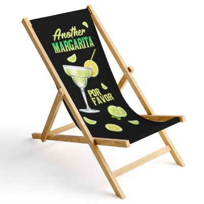 Transat de jardin Ferocity en bois pliant Margarita 1 pièce