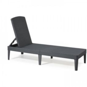 Transat Keter Chaise longue Jaipur Graphite 235162 420017