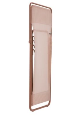 Transat pliant Lafuma Maxi Transat acier orange canyon et polyester orange canyon
