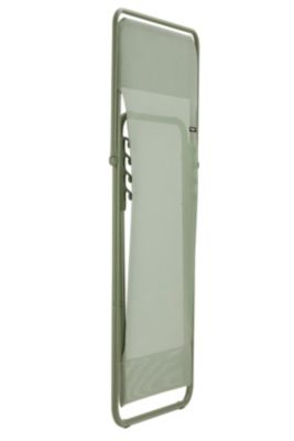 Transat pliant Lafuma Maxi Transat acier vert moss et polyester vert moss