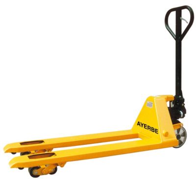 Transpalette 2500 kg roues caoutchouc fourches 1150x550 mm