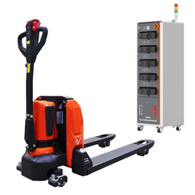 Transpalette électrique - Fourches 1150x540 mm - Charge max 2000 kg - PTE20N