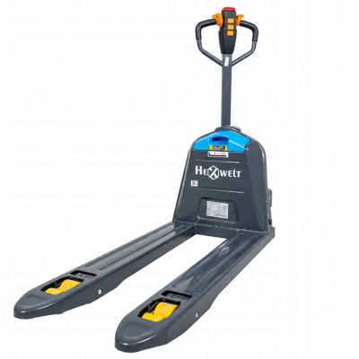 Transpalette électrique HEXWELT HW-WPE-15 1500 kg fourches 1150 mm Li-Ion 1 pièce